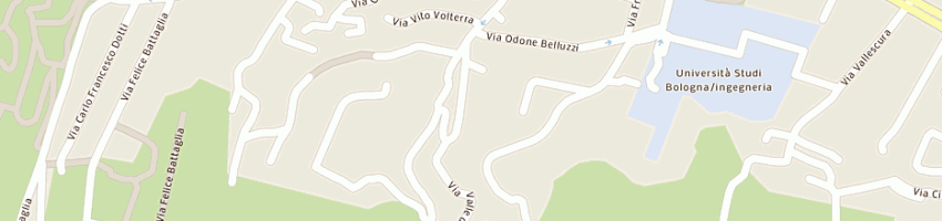 Mappa della impresa alice commerciale immobiliare sas di zannini andrea e c a BOLOGNA