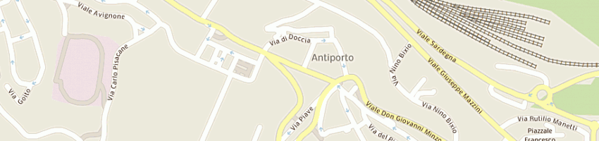 Mappa della impresa poste italiane spa - filiale di siena - ufficio postale a SIENA