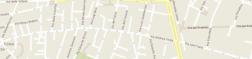 Mappa della impresa sirveni gianluca a BOLOGNA