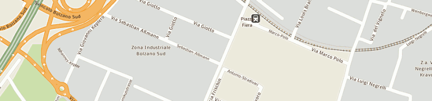 Mappa della impresa euromix motors srl a BOLZANO