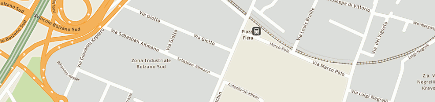 Mappa della impresa essebi sas a BOLZANO