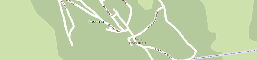 Mappa della impresa bar rossi di nicolussi antonia maria e figli sas a LUSERNA