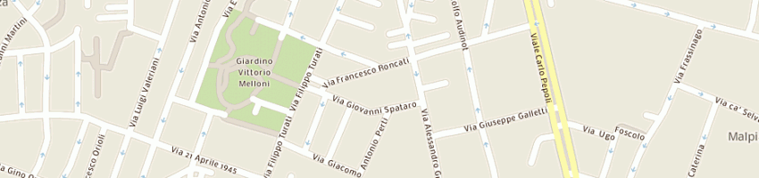 Mappa della impresa odonto ceramic center a BOLOGNA