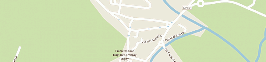 Mappa della impresa corsi ilaria e ivo snc a SAN PIERO A SIEVE