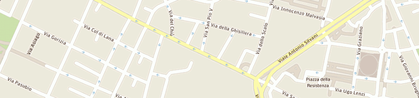Mappa della impresa crossgap srl a BOLOGNA