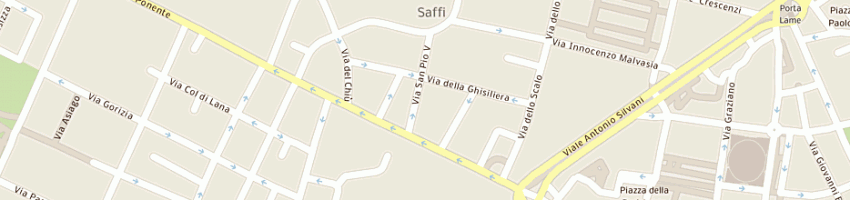 Mappa della impresa ing montosi consulenze sas di montosi stefano e c a BOLOGNA