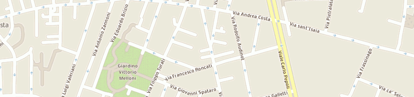 Mappa della impresa mannino stefania a BOLOGNA