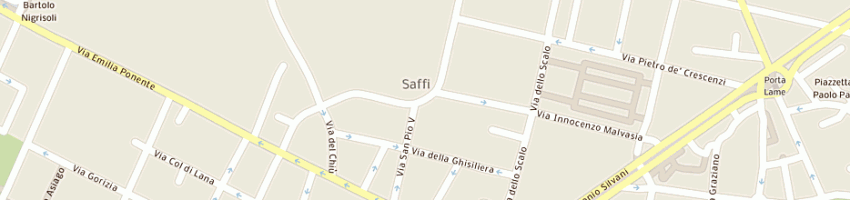 Mappa della impresa gianfrancomoto special parts a BOLOGNA