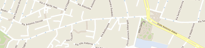 Mappa della impresa gordini raffaele a BOLOGNA