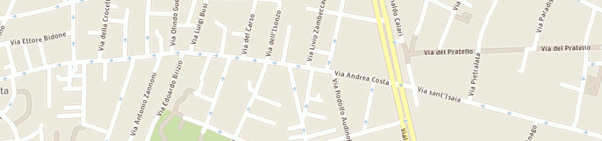 Mappa della impresa devescovi p landriscina g arch ass a BOLOGNA