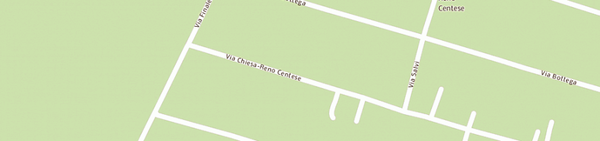 Mappa della impresa unione circoscrizionale ds zona sud a FERRARA