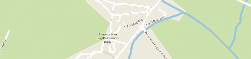Mappa della impresa i giardini snc di lida marchesini e c a SAN PIERO A SIEVE