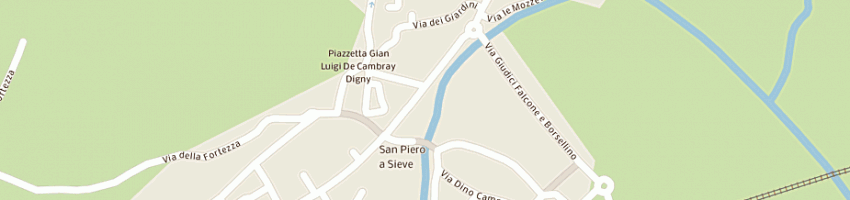 Mappa della impresa tipografia novi graf a SAN PIERO A SIEVE