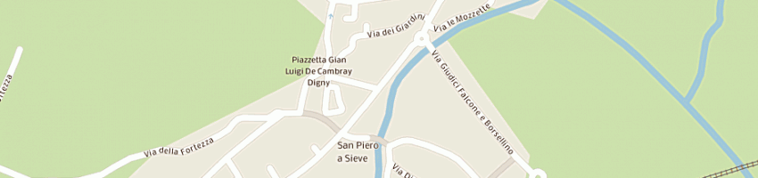 Mappa della impresa lavacchini antonio snc di lavacchini luici e c a SAN PIERO A SIEVE