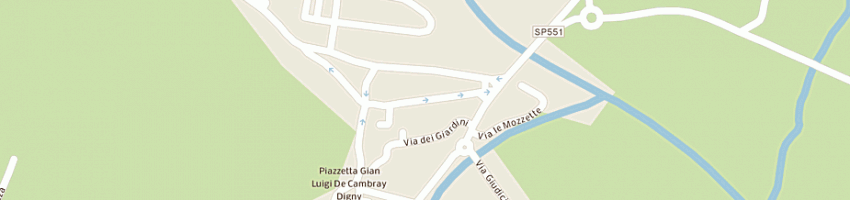 Mappa della impresa cipollone giuliano a SAN PIERO A SIEVE