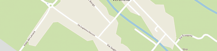 Mappa della impresa idrotermosanitaria di biondaro moreno moreno a VERONELLA