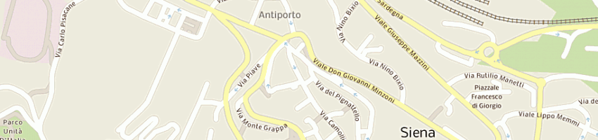 Mappa della impresa 100x100 camicie di caruso d sas a SIENA