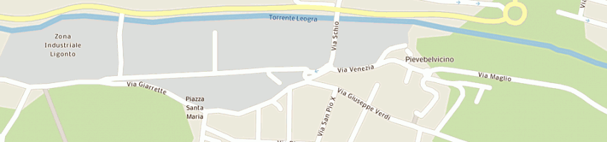 Mappa della impresa autofficina casara gianni a TORREBELVICINO