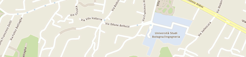 Mappa della impresa tinarelli enzo a BOLOGNA
