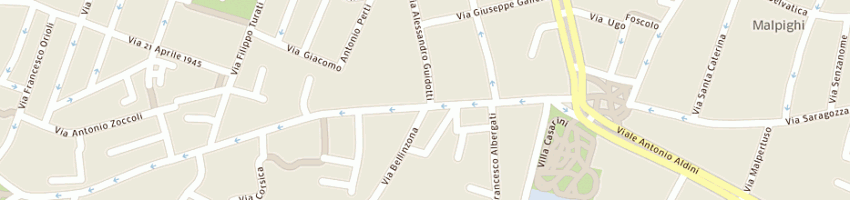 Mappa della impresa bosco dr enzo e silvia a BOLOGNA