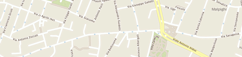 Mappa della impresa no store sas a BOLOGNA