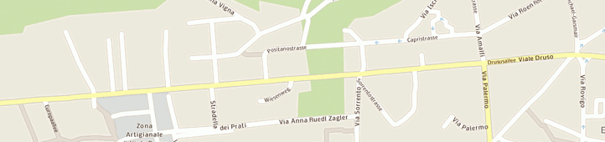 Mappa della impresa marchi mauro a BOLZANO