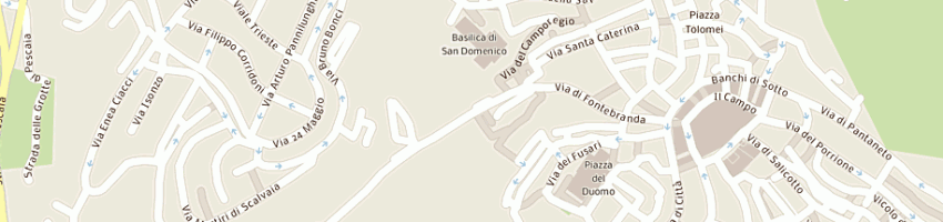Mappa della impresa vidotto marco a SIENA