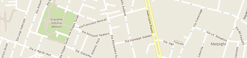 Mappa della impresa azalea snc a BOLOGNA