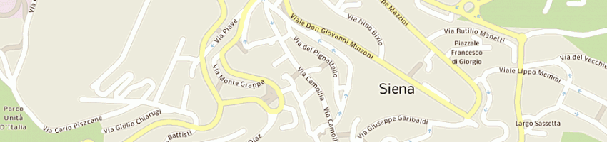 Mappa della impresa garosi marta a SIENA