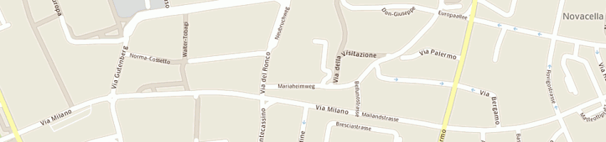 Mappa della impresa bfm snc di busolini mauro e marco a BOLZANO