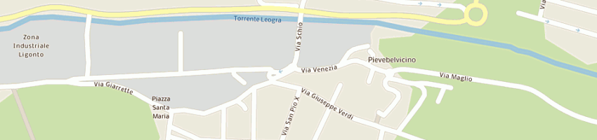 Mappa della impresa remo cucine di dalla via massimo alberto e c sas a TORREBELVICINO