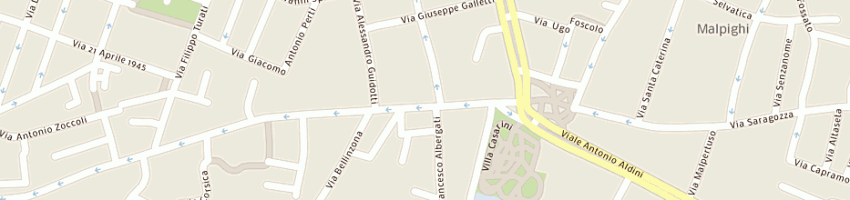 Mappa della impresa taverna del mare a BOLOGNA
