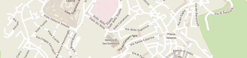 Mappa della impresa bar rustichetto a SIENA