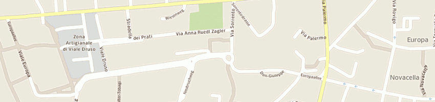 Mappa della impresa lcm a BOLZANO