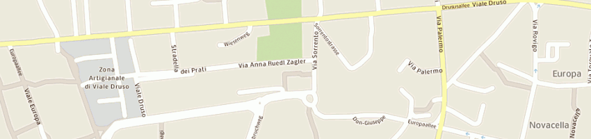 Mappa della impresa holler margarete a BOLZANO