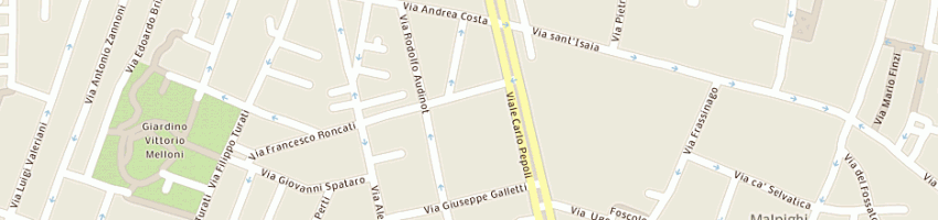 Mappa della impresa delta consulting di stanzani giancarlo e co sas a BOLOGNA