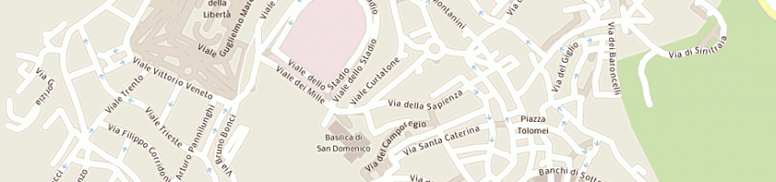 Mappa della impresa centro elaborazioni dati catocci bianciardi sas di ghelardi franco e c a SIENA