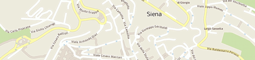 Mappa della impresa calzature lara a SIENA