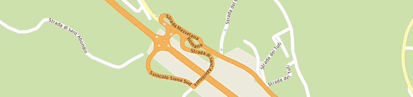 Mappa della impresa uffici giudiziari a SIENA