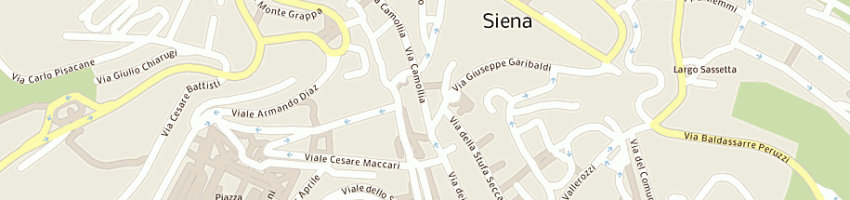 Mappa della impresa due elle snc a SIENA