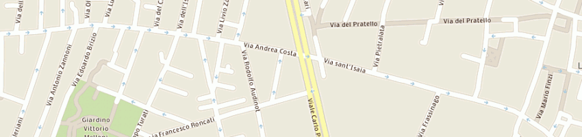 Mappa della impresa i consulting srl a BOLOGNA