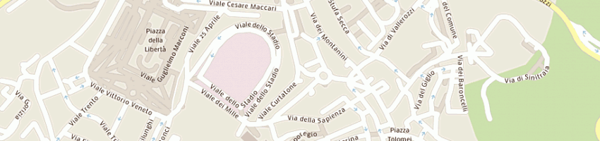 Mappa della impresa regione toscana genio civile a SIENA