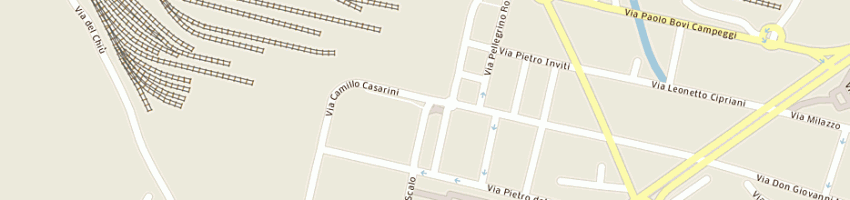 Mappa della impresa collocamento spa - societa' di fornitura di lavoro temporaneo a BOLOGNA