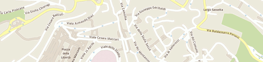Mappa della impresa menotti alvaro a SIENA