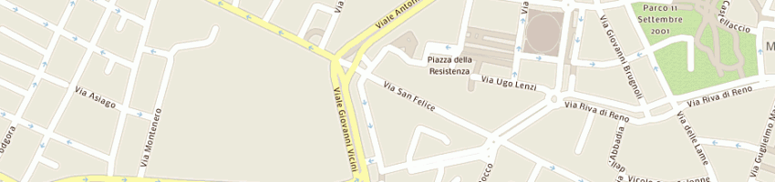 Mappa della impresa grillini a BOLOGNA