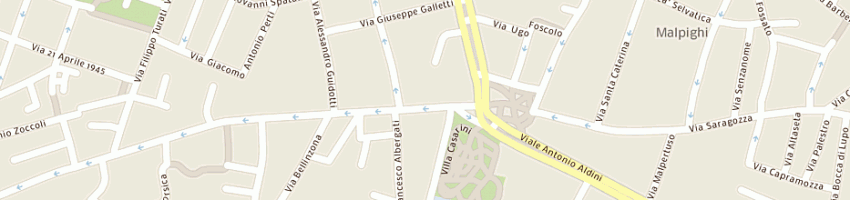 Mappa della impresa neri nadia e c (snc) a BOLOGNA