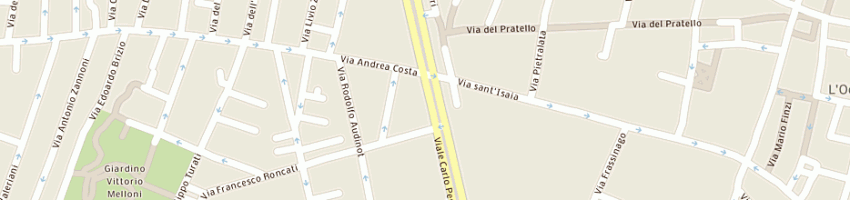 Mappa della impresa banca cr firenze spazio finanziario bologna pepoli a BOLOGNA