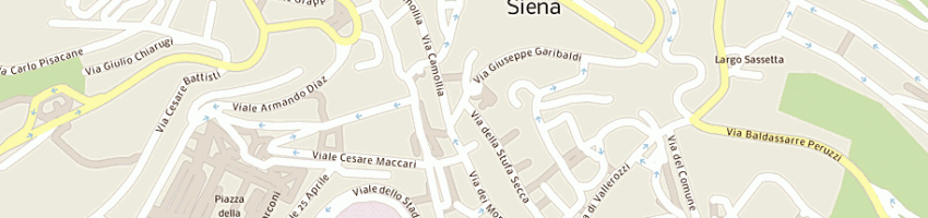 Mappa della impresa studio tecnico soldati massimo a SIENA