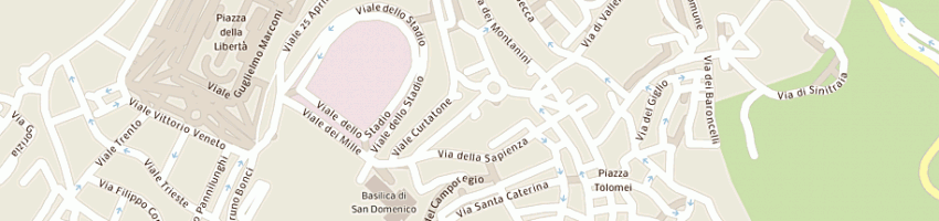 Mappa della impresa socrate srl a SIENA