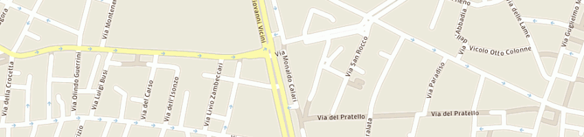 Mappa della impresa pruccoli rita a BOLOGNA